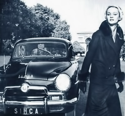 Niki-de-Saint-Phalle-Robert-Dosineau Niki-de-Saint-Phalle-is-wearing-a-coat-by-Maggy-Rouff,-photo-Robert-Doisneau