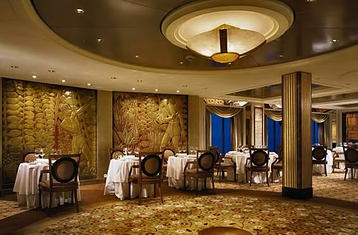 Jean-Dunand-panels-from-Normandie Normandie room - Caribbean-cruise-ship Celebrity's Summit