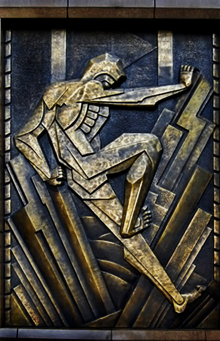 Art-deco-Rene-Paul-Chambellan Art Deco sculpture NYC---Manhattan---Chanin-Building---Rene-Paul-Chambellan