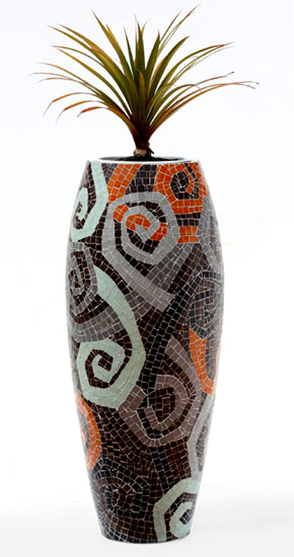 Obbligato-mosaic-pot Obbligato-mosaic pattern-pot