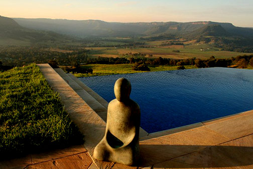 Ole-Nielsen-biomorphic-Buddha Ole-Nielsen-meditation figure