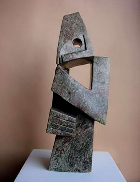 Onward-Sango-Cobalt-Thinking-sculpture Onward-Sango-Cobalt-Thinking-cubist sculpture