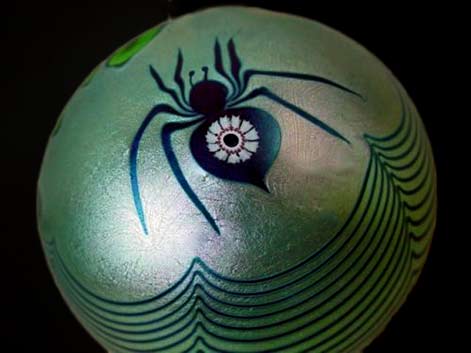 orient-flume-1978-absolutely-gorgeous-vintage-art-glass-paper-weight-rare