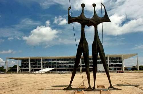 'The Warriors' ( Os Guerreiros ), known as Os Candangos by Bruno Giorgi 'The Warriors' ( Os Guerreiros ), known as Os Candangos by Bruno Giorgi