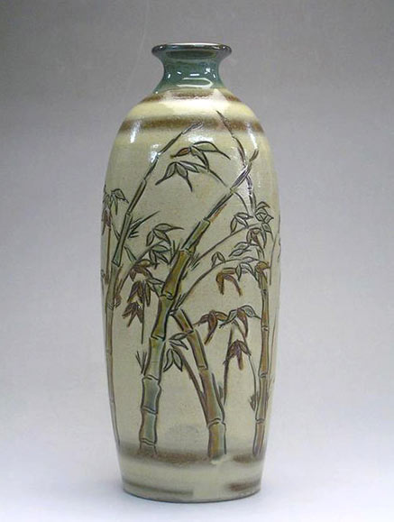 437px-579px-bamboo-design-ceramic-vase.jpg Hand painted Bamboo design - Samsung Miyagi