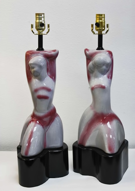 retro-ceramic-lamps-ventura-464x657 Pair-of-Ceramic-Lamps,-attributed-to-Heifetz-50's-Ventura