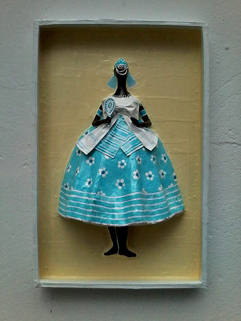 Papel-pra-toda-Obra-female-paper-mache Papel pra toda Obra-female paper mache wall figure