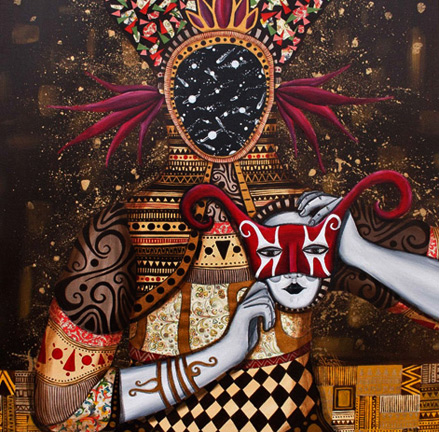 “Inner Universe” – Skount (Spain) "Inner Universe" by Skount - Part-of-“Identity-disorder”-series-exhibed-at-C.A V E gallery