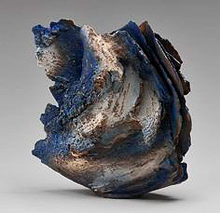 Pascale-Lehmann---year-2010--pottery-art-fogo Pascale Lehmann raku sculpture