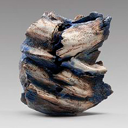 Pascale-Lehmann---year-2010--raku-sculptures-- Pascale Lehmann raku sculpture