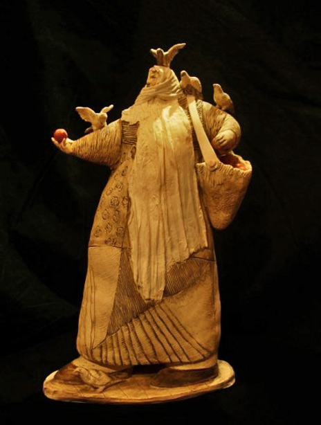 Couloir-de-Femme-sally-hook Passage---Couloir-de-Femme-53-cm-tall by Sally Hook