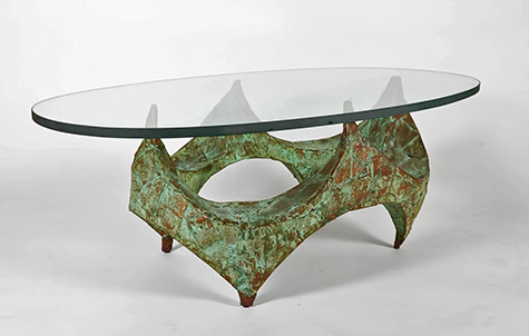 Paul-Evans-modernist-Coffee-Table Paul-Evans-Studio-Coffee-Table,-USA,-1960s---LOST-CITY-ARTS-NY