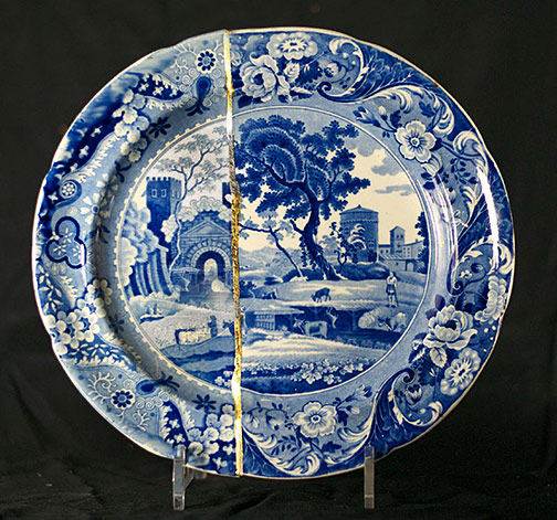 paul-scott-01 Mended ceramic aesthetic - Paul Scott blue and white porcelain