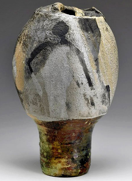 Paul-Soldner-Wood-Fired-Ceramic-Vessel Paul Soldner-Wood Fired Ceramic Vessel