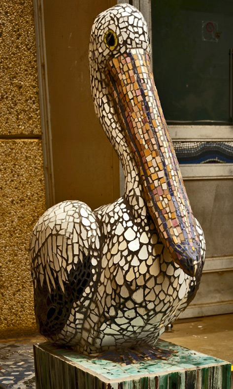 roz-anderson-pelican-mosaic-473x790 Pelican-Mosaic-by-Roz-Anderson
