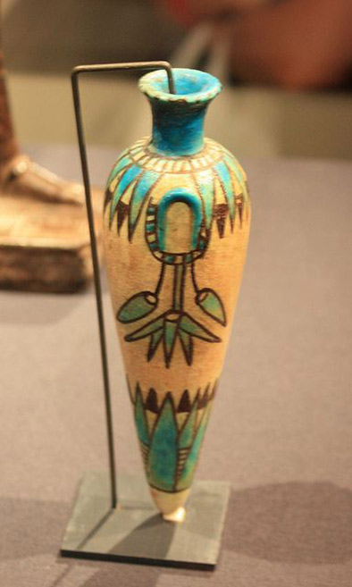 egyptian-perfume-vase-394x657 Perfume Vase Egypt,-New Kingdom, late Dynasty 18, ca. 1350-1309 BC