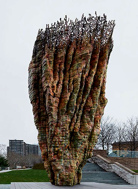 Bronze-Bowl-with-Lace--Ursula-von-Rydingsvard Bronze Bowl with Lace--Ursula von Rydingsvard