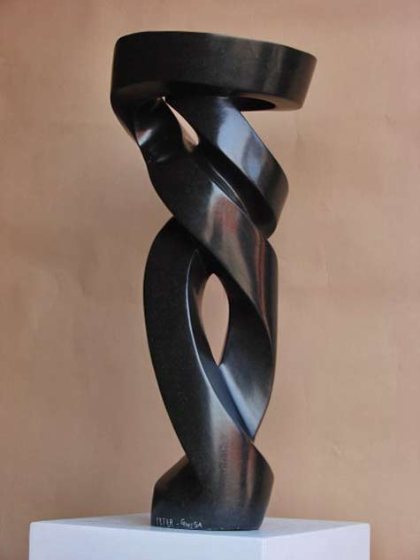 Peter-Gwisa-abstract-shona sculpture Peter-Gwisa Shona sculpture
