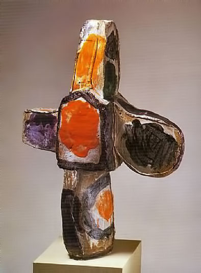 abstract-sculpture=Voulkos Peter Voulkos abstract ceramic sculpture