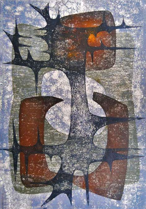 Philippe-Laberterie-Abstrakte-Komposition Philippe-Laberterie-Abstrakte-Komposition painting