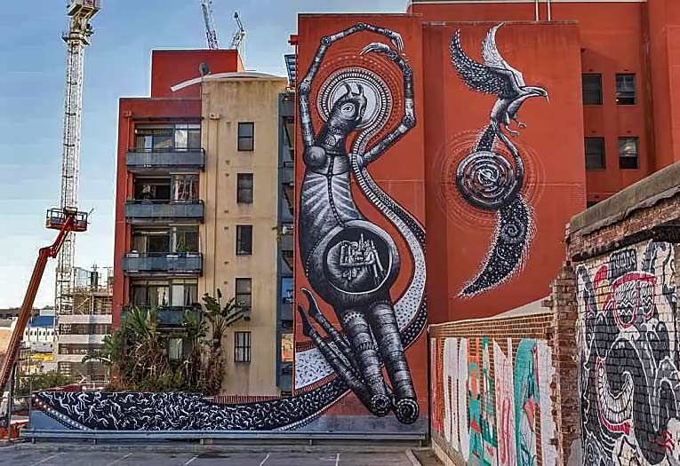 wall-mural-Perth-Phlegm Phlegm-Perth-2014.-Photograph-by-Luke-Shirlaw.-Image-courtesy-of-FORM--
