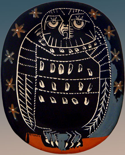 icasso-ceramic-platter-madoura picasso1955 Madoura charger