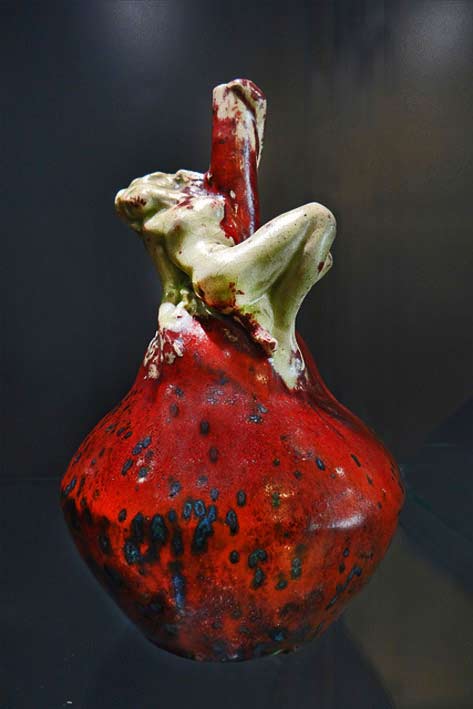 Pierre-Adrien-Dalpayrat-vase Pierre-Adrien-Dalpayrat-(1844-1910)one-of-the-most-important-representatives-of-art-nouveau-ceramics