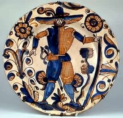 plato-de-talavera-de-la-reinasiglo-xviiiespana