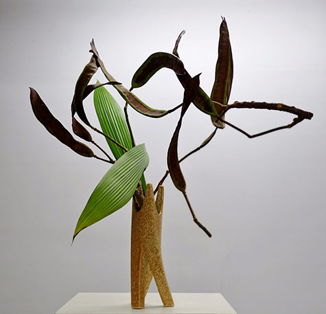 Poinchiana-Pods-construction---2015 Poinchiana-Pods-construction- Pats Ikebana--2015