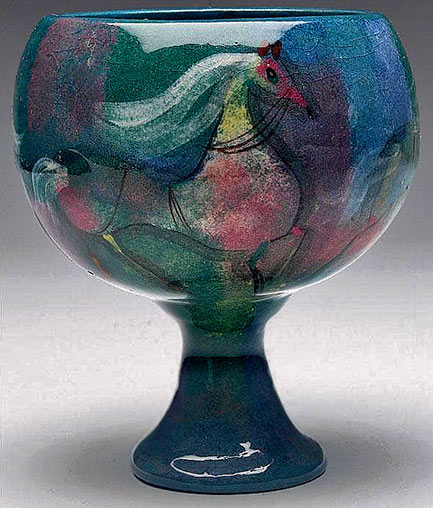 Polia-Pillin-chalice,-footed-form Polia Pillin chalice, footed form