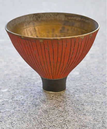 Porcelain-bowl-Ralph-Johnson Red Porcelain-bowl-Ralph-Johnson
