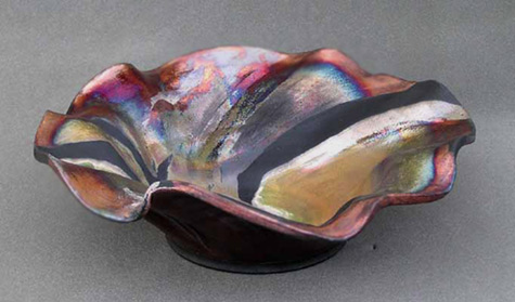 Scallop-Bowl-Christopher-Mathie-475x279 Raku-042 Hand-thrown Scallop Bowl Christopher Mathie