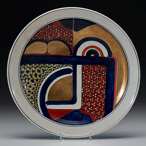 Ralph-Bacerra-ceramic-plate Ralph-Bacerra-(1938-2008,-USA)