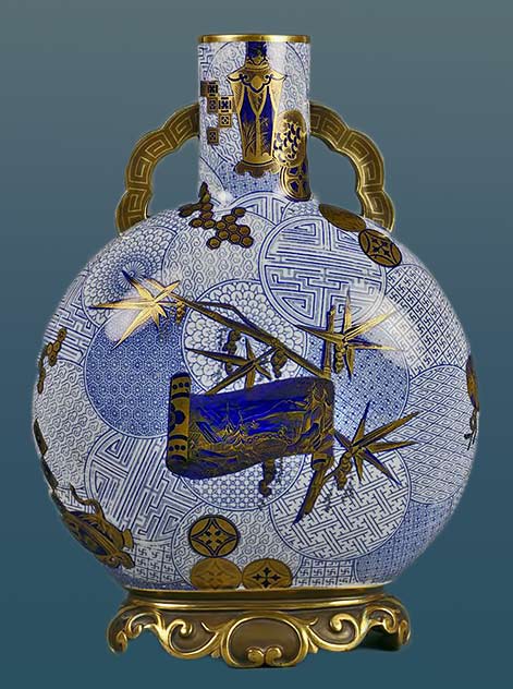 rare-aesthetic-movement-royal-worcester-moon-vase-by-christopher-dresser