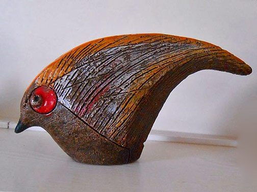 Rare-Aldo-Londi-Bitossi-Pottery-Bird-For-Raymor Aldo-Londi-Bitossi-Pottery-Bird-For-Raymor