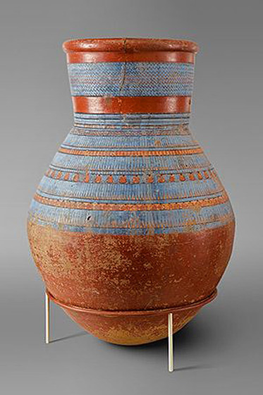 egyptian-pottery-amenhotep-1v-373x560 Reign-of-Amenhotep-IV-Akhenaten-(ca.-1353–1336-B.C