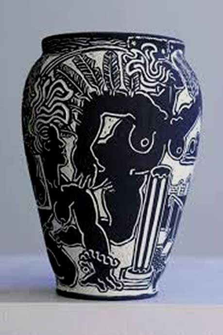 Robert-Bricker---This-vase-is-from-an-exhibition-called-“Deep-In-Shallow-Thoughts'’ Robert-Bricker---This-vase-is-from-an-exhibition-called-“Deep-In-Shallow-Thoughts'’