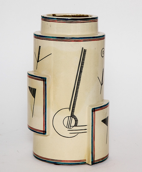 Robert-Lallemant-French-Art-Deco-475x575 Robert Lallemant French Art Deco Ceramic Vase,-1928