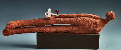 roelna-lowue-clay-sculpture-491x205 roelna-im-here_the-space-between-us---I’m-here