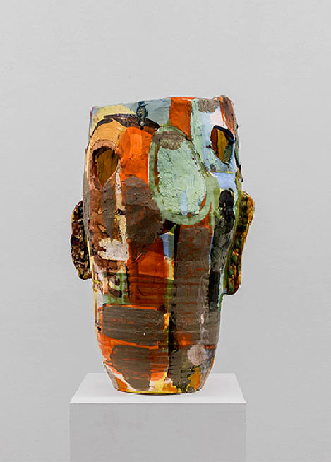 Roger-Herman-vase Roger-Herman abstracted ceramic from