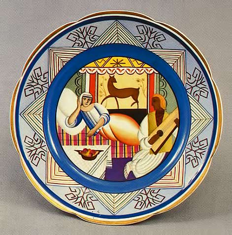 romans-suta-Islamic-orientalist-plate romans-suta-austrumu-motivs-1925