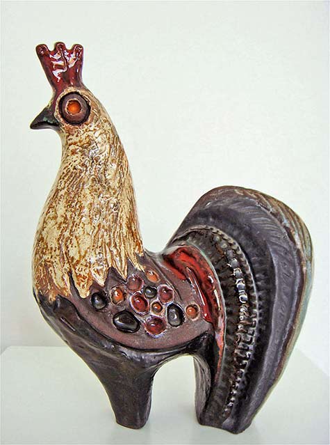 Rooster-by-perignem-wouter-Hoste Mid Century Rooster-by-Perignem