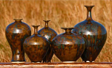 five-olive speckle bottles-russell-ackerman Russell-Akerman-many olive speckle bottles