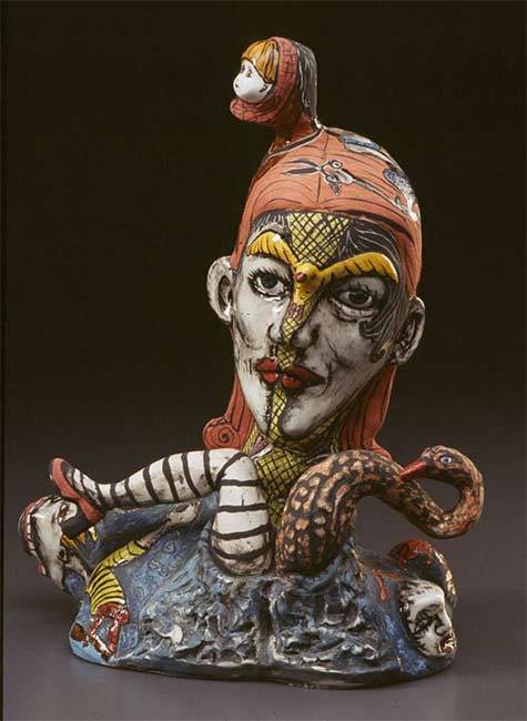 Saatchi-Art-Artist--Laura-Jean-McLaughlin---Down-to-the-River-9.4inchs-x-6 Laura-Jean-McLaughlin---Down-to-the-River sculpture bust