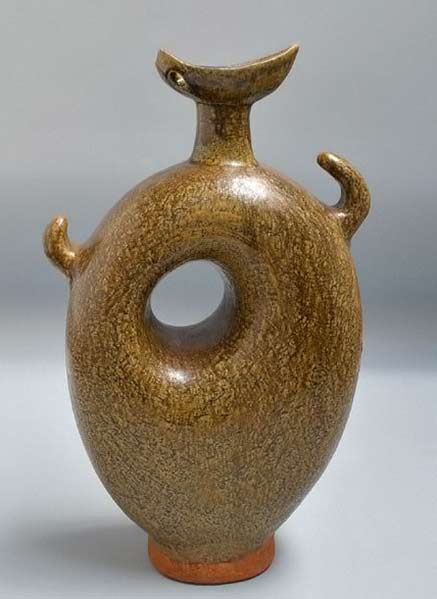 Sakuhin-A,-Vintage-Sculpture-by-Takiguchi-Kazen Sakuhin A, Vintage Sculpture by Takiguchi Kazen