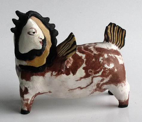 Sally-Hook clay-figurine Sally-Hook-Australia-ceramics