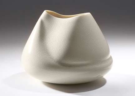 Sara-Flynn-Ceramics Sara Flynn Ceramics biomorphic ceramic vessel