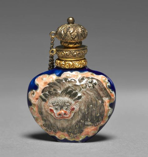 Scent-Bottle,-1800s-France,-19th-century Scent-Bottle,-1800s-France,-19th-century-porcelain-with-gold-or-gilt-metal-mounts,