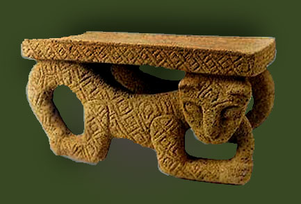 Jaguar-Metate-sculpture sculpted-basalt--Costa-Rica,-Circa-500-AD-to-1000-ADBasalt-Jaguar-Metate