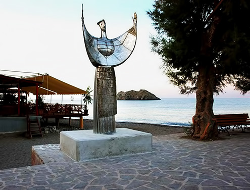 Sculpture-Symposium-in-Eressos,-2006